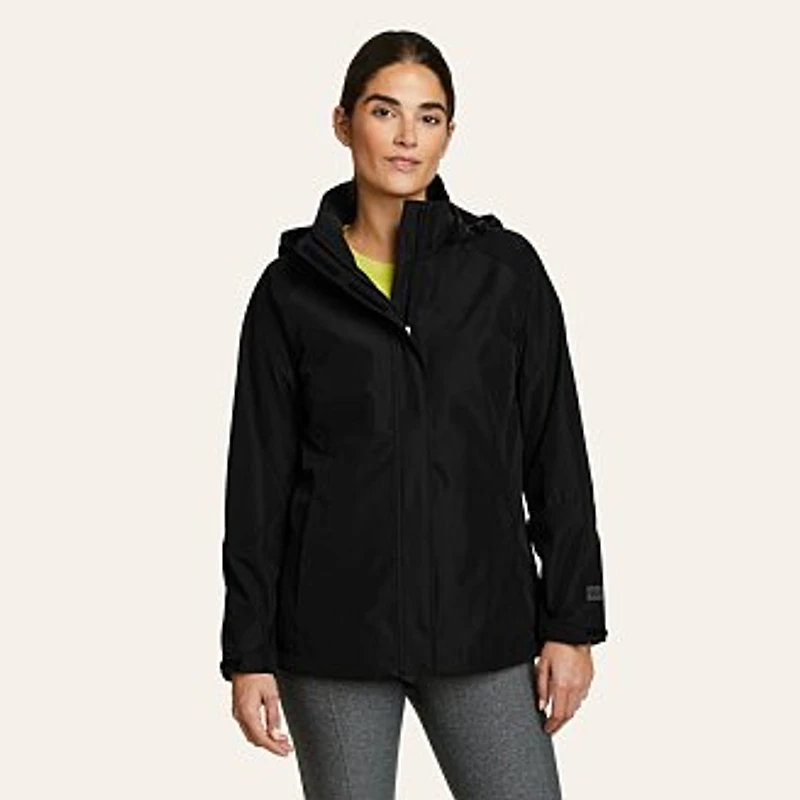 Women's Packable Waterproof Rainfoil Rain Jacket