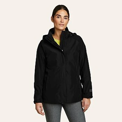 Women's Packable Waterproof Rainfoil Rain Jacket