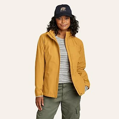 Women's Packable Waterproof Rainfoil Rain Jacket
