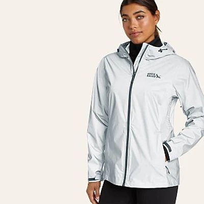 Women's Highbeam Reflective Waterproof Rain Jacket