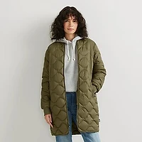 Women's Shaw Long Down Bomber Jacket