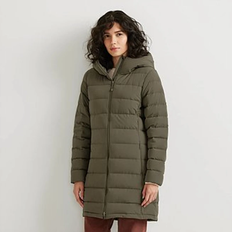 Women's EB Stretch Down Hooded Parka