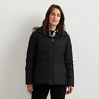 Women's Classic Down Hooded Jacket