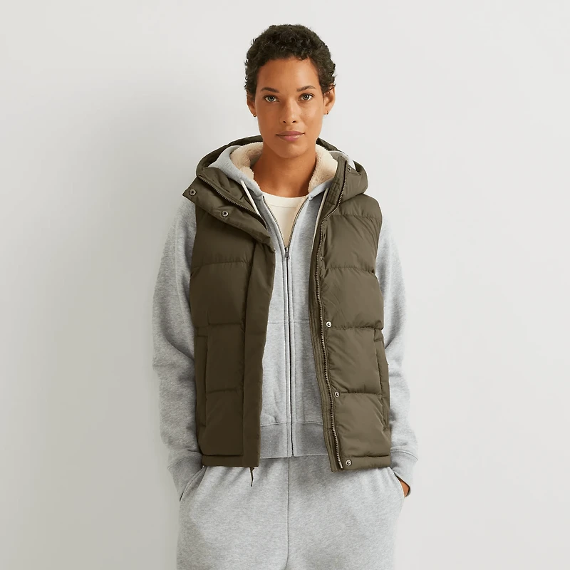 Ketchum Short Down Hooded Vest