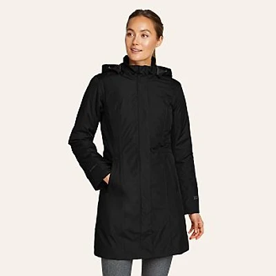 Women's Girl on the Go Insulated Waterproof Trench Coat