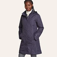 Women's Girl on the Go Insulated Waterproof Trench Coat