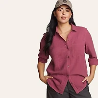 Women's Carry-On Button-Down Shirt