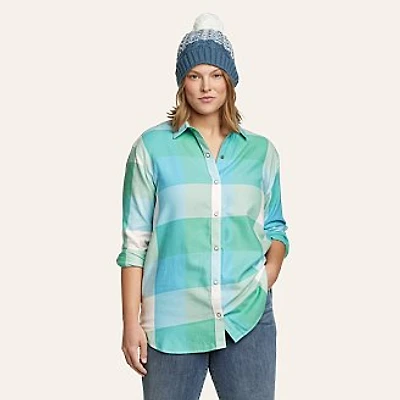 Women's Fremont Snap-Front Flannel Tunic