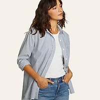 Women's Travel Light Crinkle Cotton Long-Sleeve Shirt