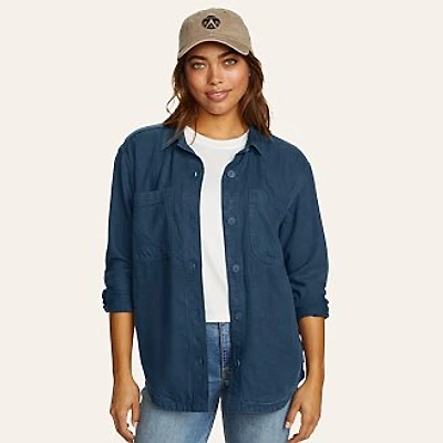 Women's Casual Camp Overshirt