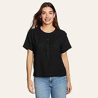 Women's Sun’s Up Short-Sleeve Gauze Shirt