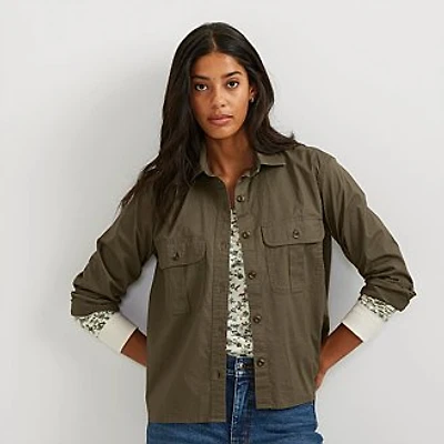Women's Cotton Ripstop Utility Shirt