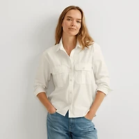 Cotton Ripstop Utility Shirt