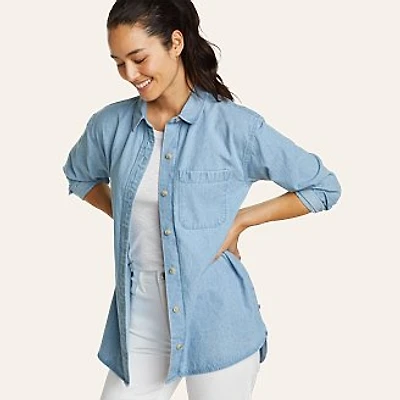 Women's Denim Overshirt