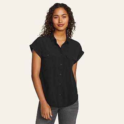 Women's Departure Short-Sleeve Button-Down Shirt