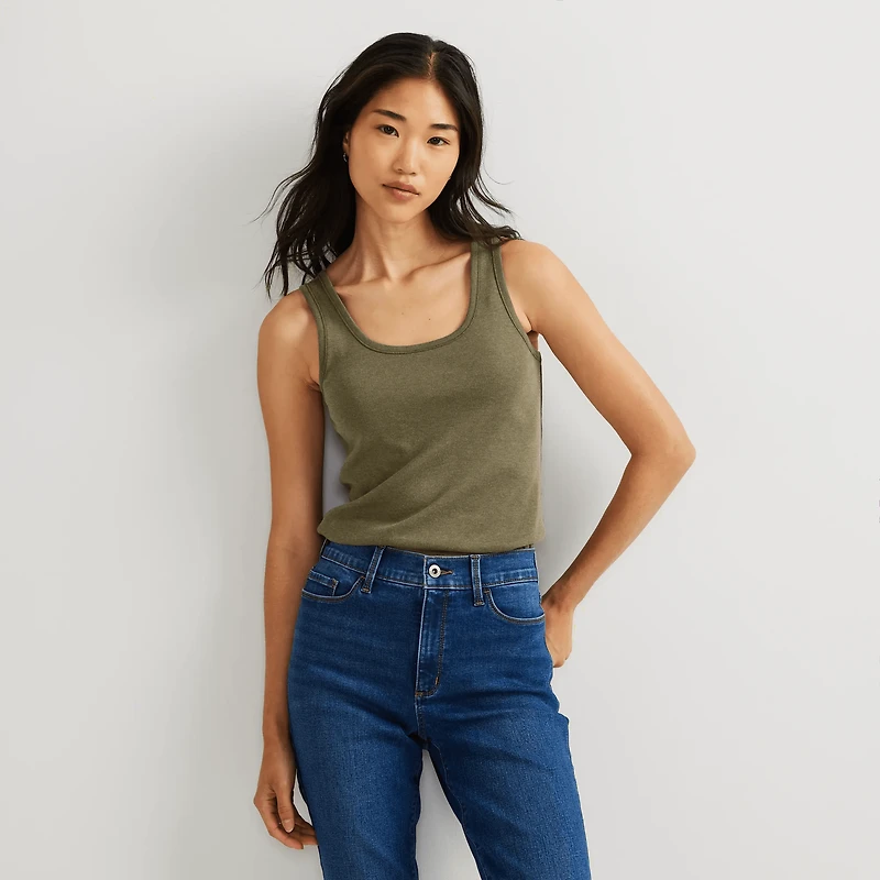 Favorite Scoop-Neck Tank Top - Solid