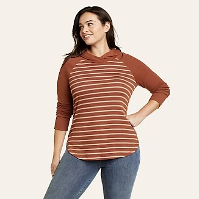 Women's Favorite Shirttail Hem Long-Sleeve Hoodie