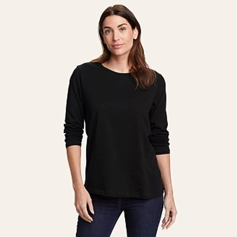 Women's Everyday Essentials Long-Sleeve Crewneck