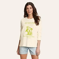 Women's Long-Sleeve Graphic T-Shirt