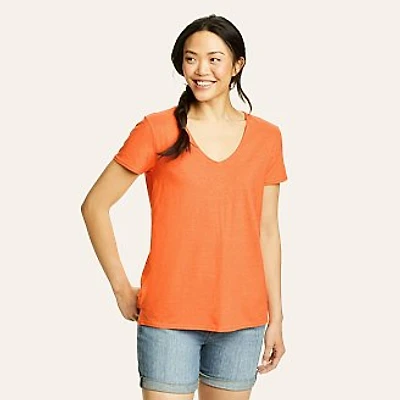 Women's EB Hemplify Short-Sleeve V-Neck Shirt