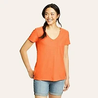 Women's EB Hemplify Short-Sleeve V-Neck Shirt