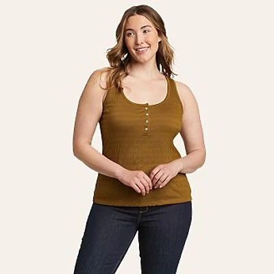 Women's Mountain Town Textured Tank Top