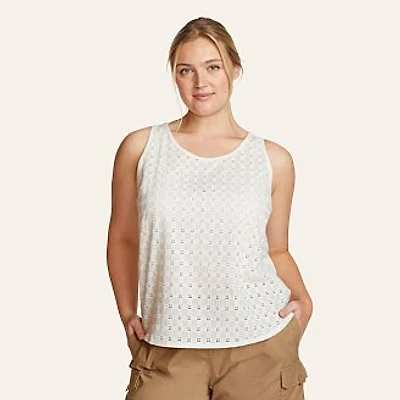 Women's Idyllic Lace Swing Tank Top