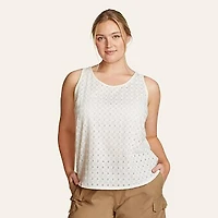 Women's Idyllic Lace Swing Tank Top
