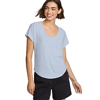 Revive Ribbed Scoop-Neck T-Shirt