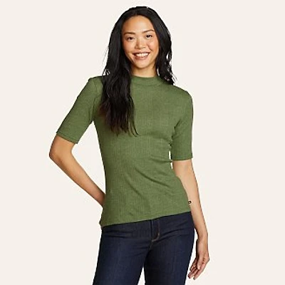 Women's Riverbend Ribbed Short-Sleeve T-Shirt