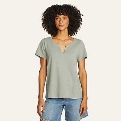 Women's Tryout Short-Sleeve Notch Neck T-Shirt
