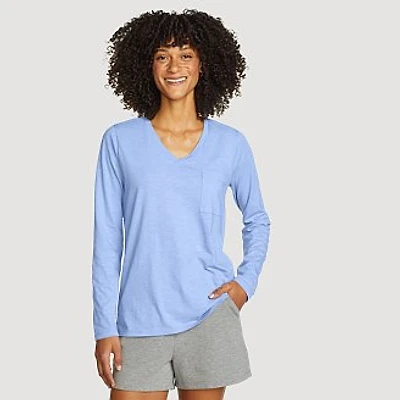 Women's Tryout Long-Sleeve V-Neck T-Shirt