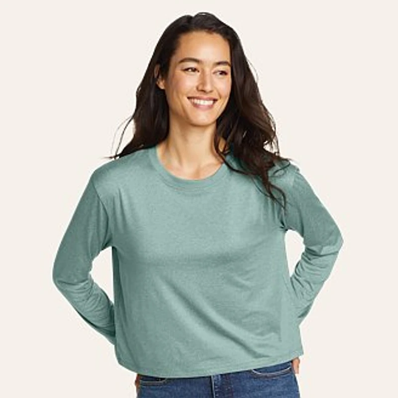 Women's Surreal Travel Long-Sleeve Shirt