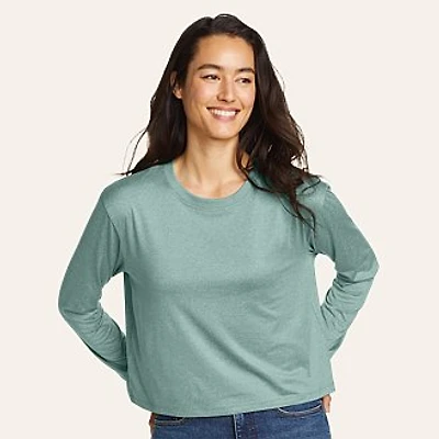 Women's Surreal Travel Long-Sleeve Shirt