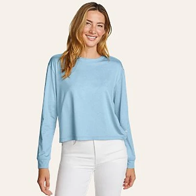 Women's Surreal Travel Long-Sleeve Shirt