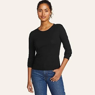 Women's Infinity Slub Long-Sleeve Crew