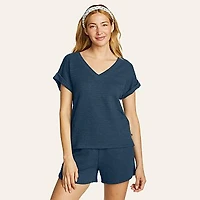 Women's Beachy Slub Short-Sleeve T-Shirt