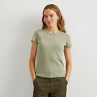 Women's Meadowood Rib Short-Sleeve T-Shirt