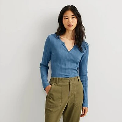 Women's Meadowood Rib Long-Sleeve T-Shirt