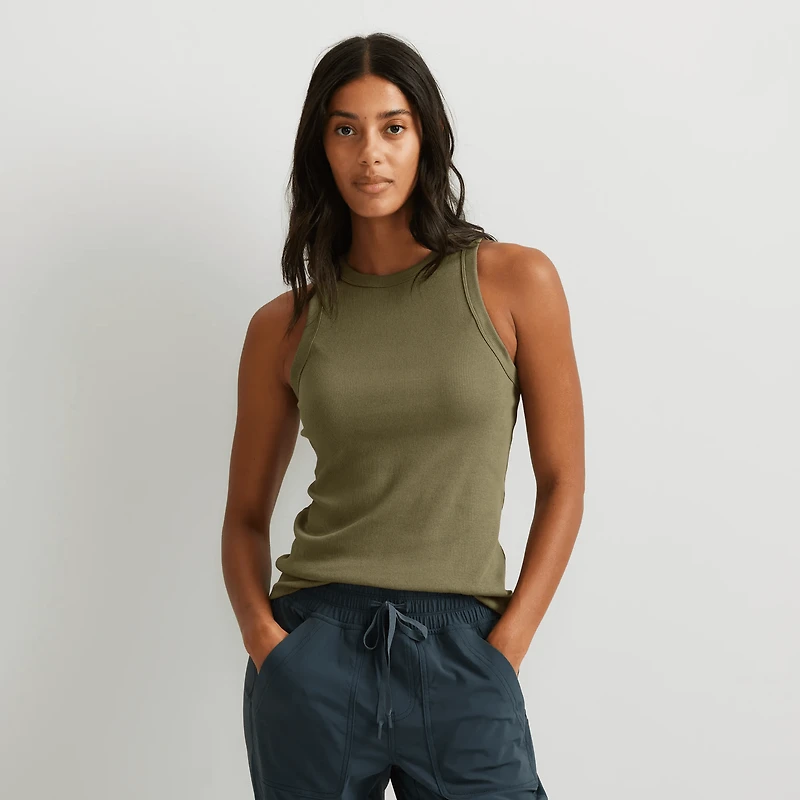 Essential Ribbed Tank