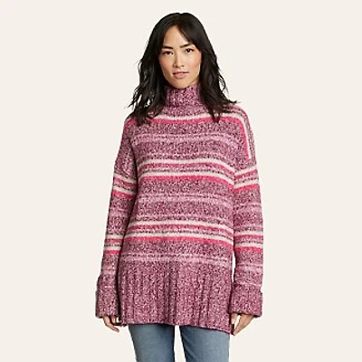 Women's Rest & Repeat Funnel-Neck Sweater