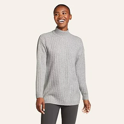 Women's Alpine Route Essentials Ribbed Mock Neck Sweater