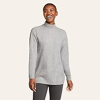 Women's Alpine Route Essentials Ribbed Mock Neck Sweater