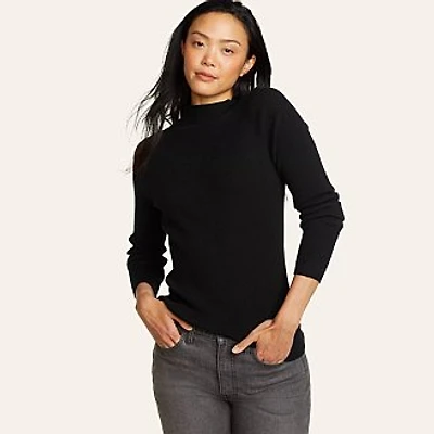 Women's Favorite Mock Neck Sweater