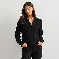 Women's Signature Johnny Collar Sweater