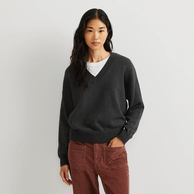 Signature V-Neck Sweater