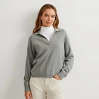 Women's Everyday Johnny Collar Sweater