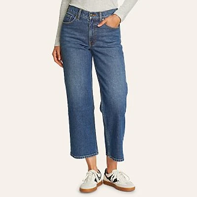 Women's Authentic Everyday High-Rise Cropped Jeans