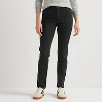 Venture Stretch High-Rise Straight Leg Jeans