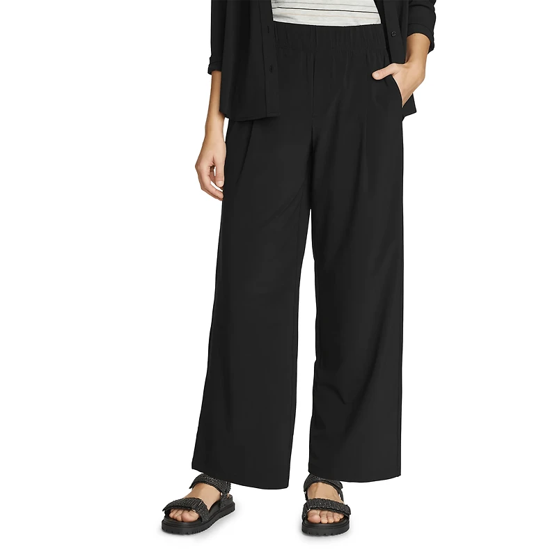 Departure High-Rise Wide Leg Travel Pants